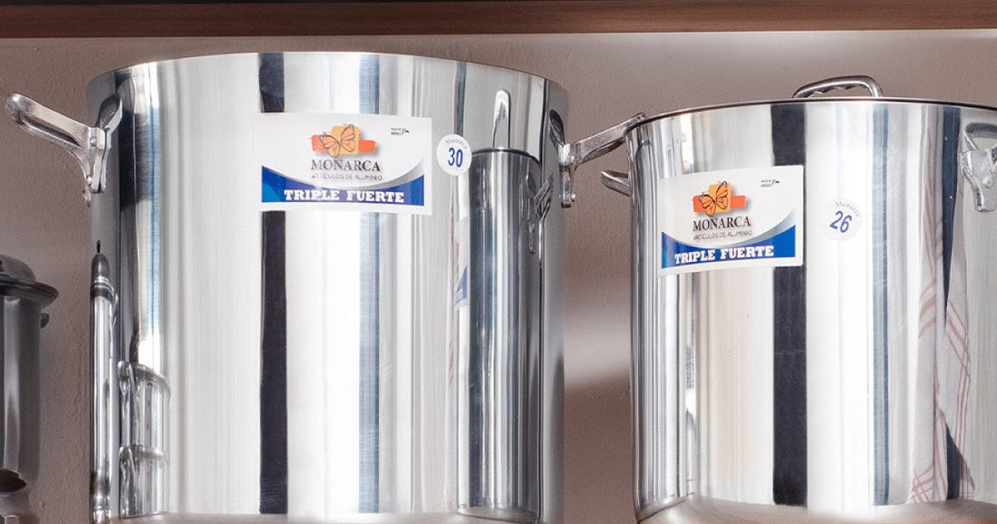 Las Ollas de Aluminio Triple Fuerte Monarca que debes conocer
