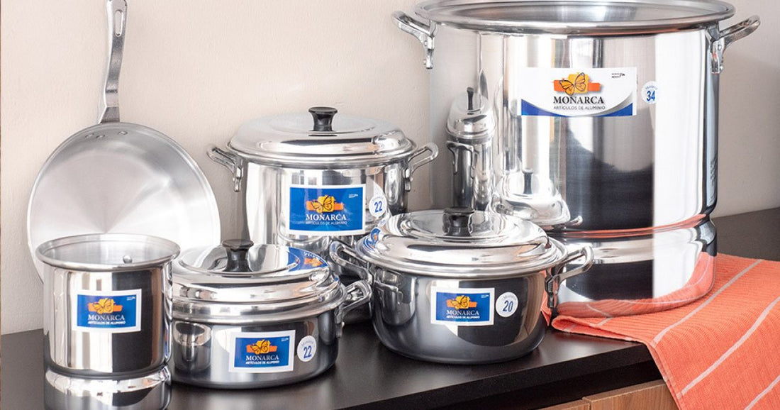 Las baterías de cocina de Aluminio Monarca revolucionarán tu cocina