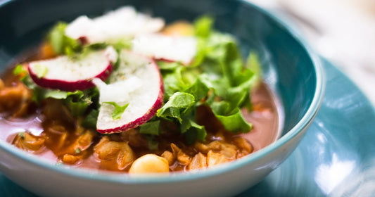 Pozole rojo, una receta muy mexicana